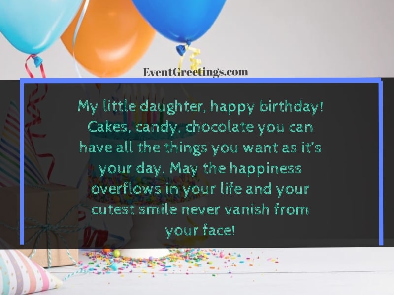 happy birthday little girl