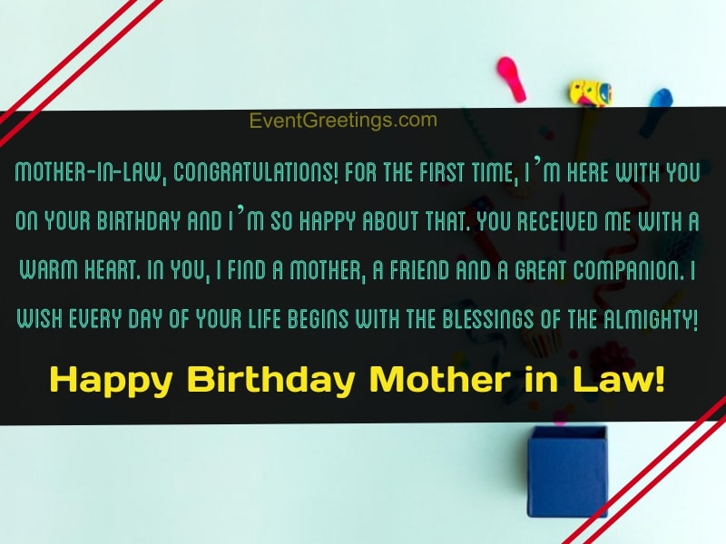 mother in law birthday