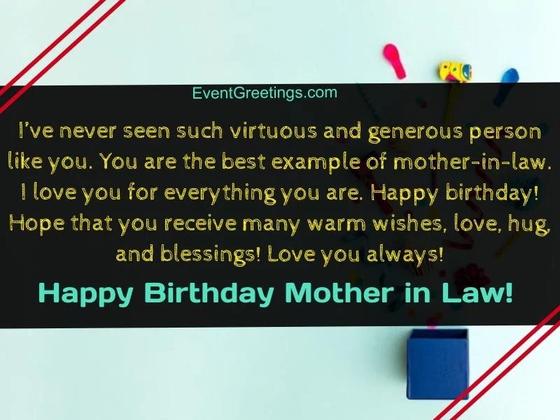 happy birthday mother in law