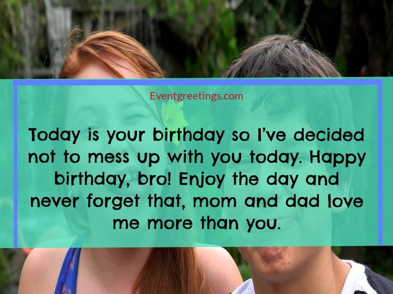 30 Best Birthday Message For Brother From Sister To Strong Siblings Bond
