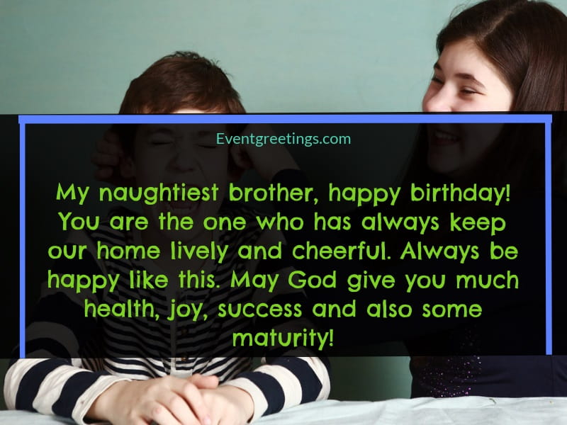 birthday quotes for brother from sister