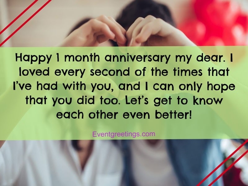 One Month Wedding Anniversary Quotes For Wife - Bibi Marita