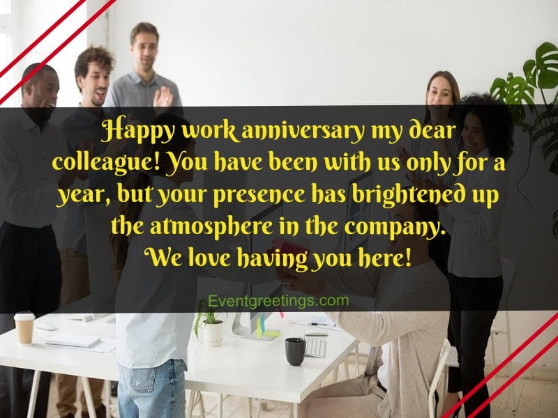 happy work anniversary