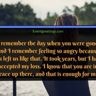 inspirational quotes losing loved one