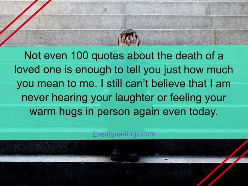 quotes about death of a loved one