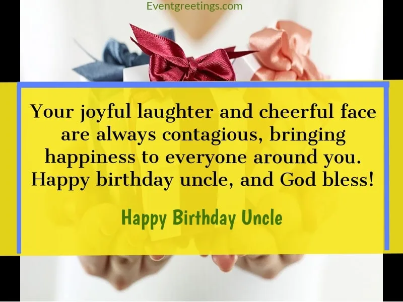 Happy birthday uncle
