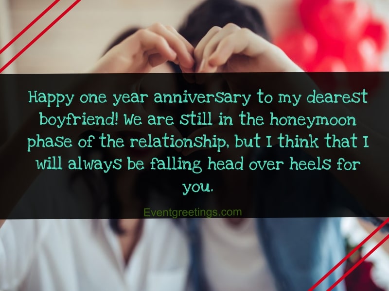 first year relationship anniversary