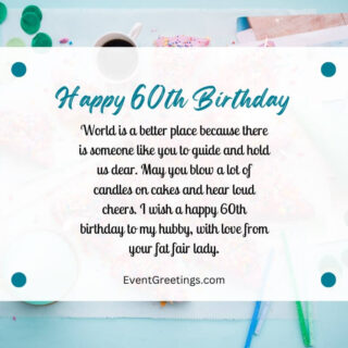 55 Happy 60th Birthday Wishes And Quotes For Special People