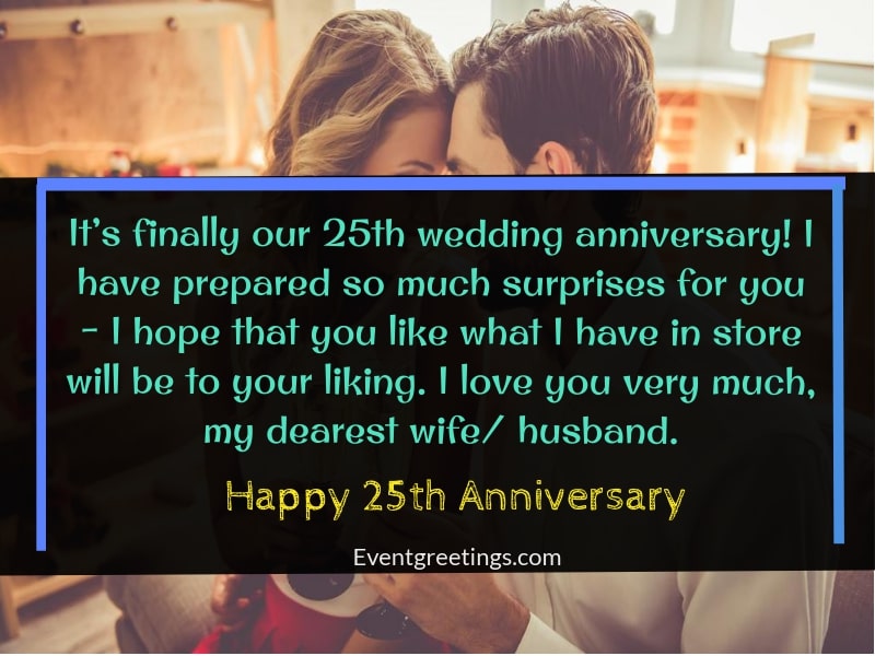 25th Wedding Anniversary Quotes
