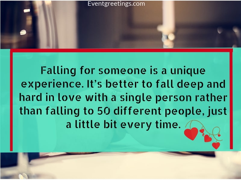 Falling For You Quotes