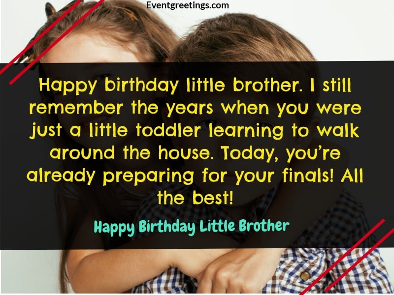 Happy Birthday Little Brother
