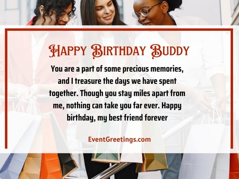 Touching Birthday Messages For Best Friend Girl