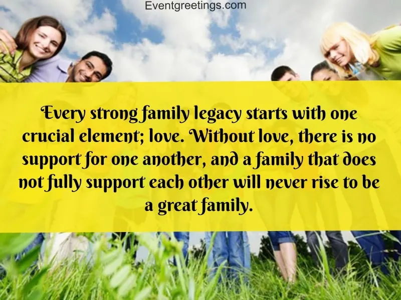 quotes about family and love