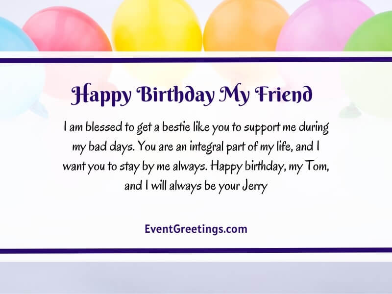 heart touching birthday wishes for best friend female