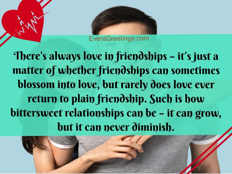 Love quotes and images friendship 52 Best