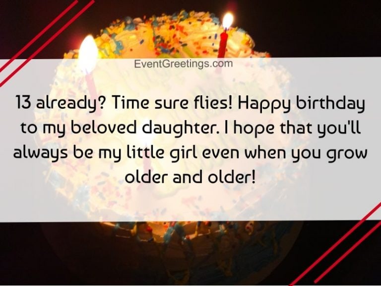 25 Best Happy 13th Birthday Wishes With Images — free download
