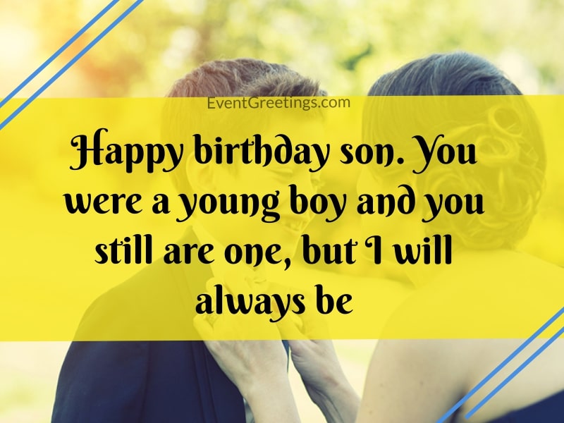 65 Best Birthday Wishes For Son With Images Events Greetings