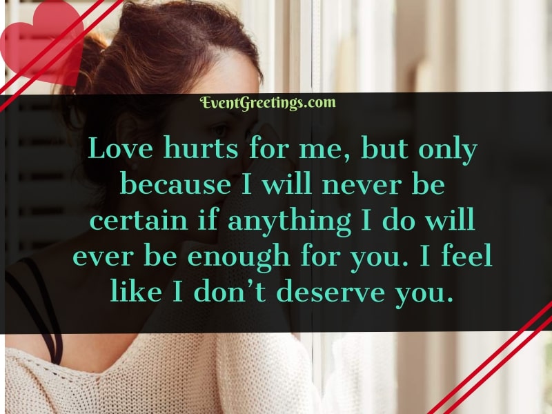 Love Hurts Quotes