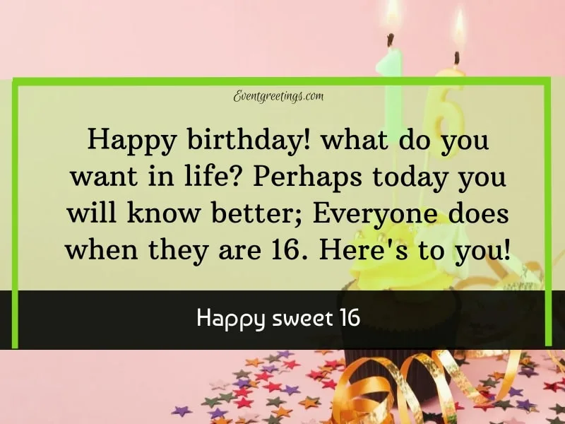 Happy Sweet 16