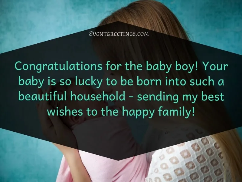congratulations for baby boy