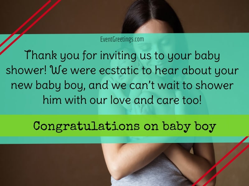 Congratulations Baby Boy