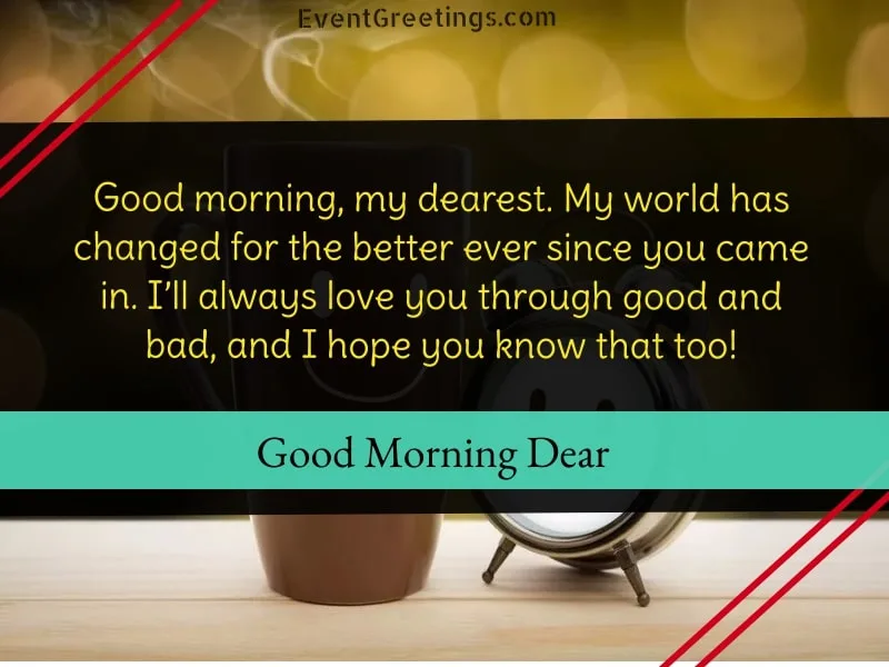 Good Morning Quotes For Him