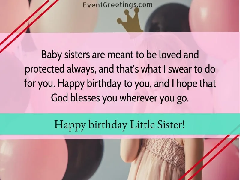 Happy Birthday Little Sister