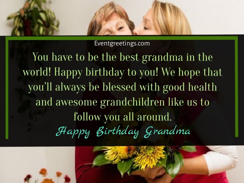 Happy Birthday Grandma