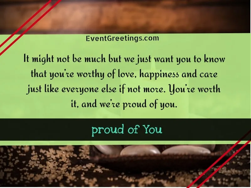 Proud Of You Quotes