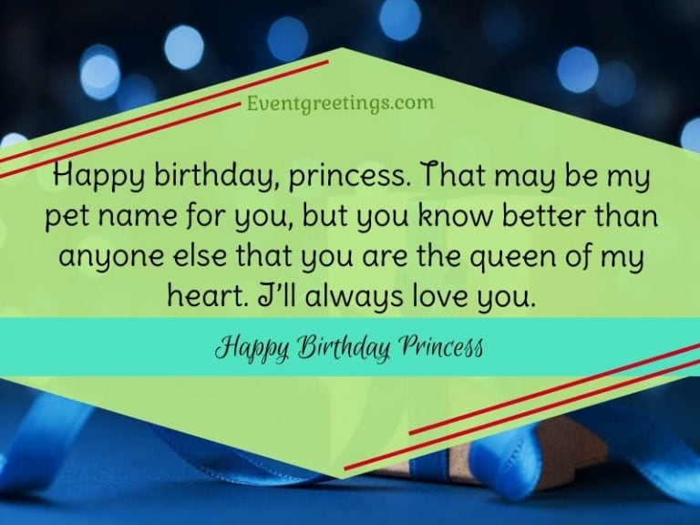35 Best Happy Birthday Princess Wishes With Images Events Greetings