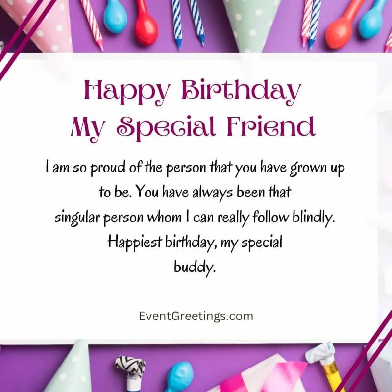 Birthday Wishes For Your Special Friend
