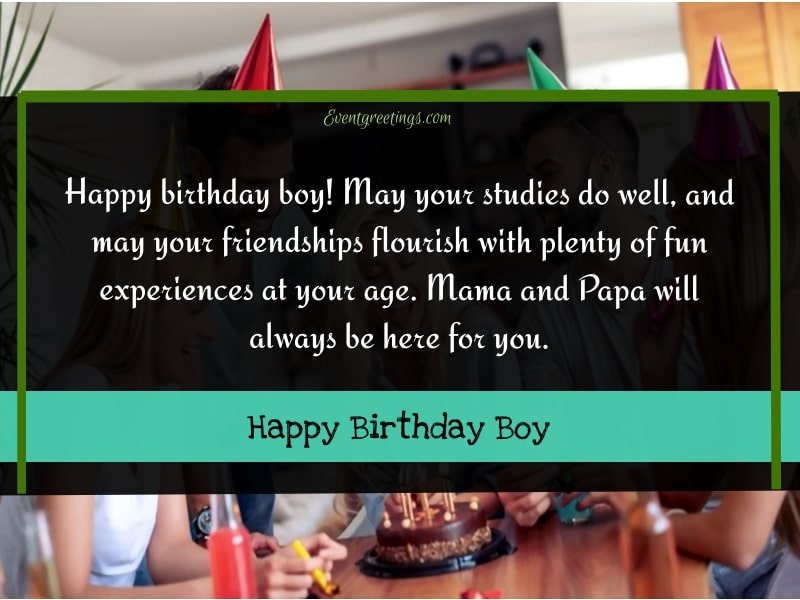 35 Birthday Wishes For Boy - Happy Birthday Boy Events Greetings