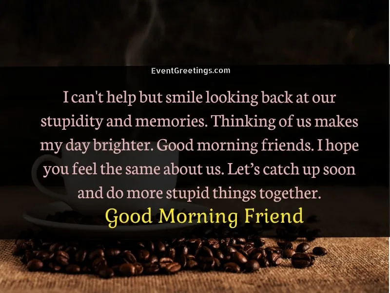 Good Morning Messages For Friends 