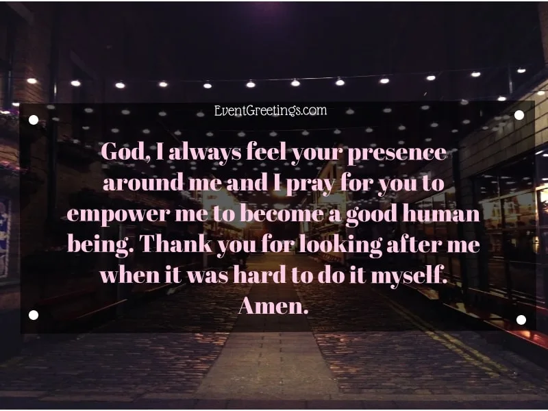 Good Night Prayer