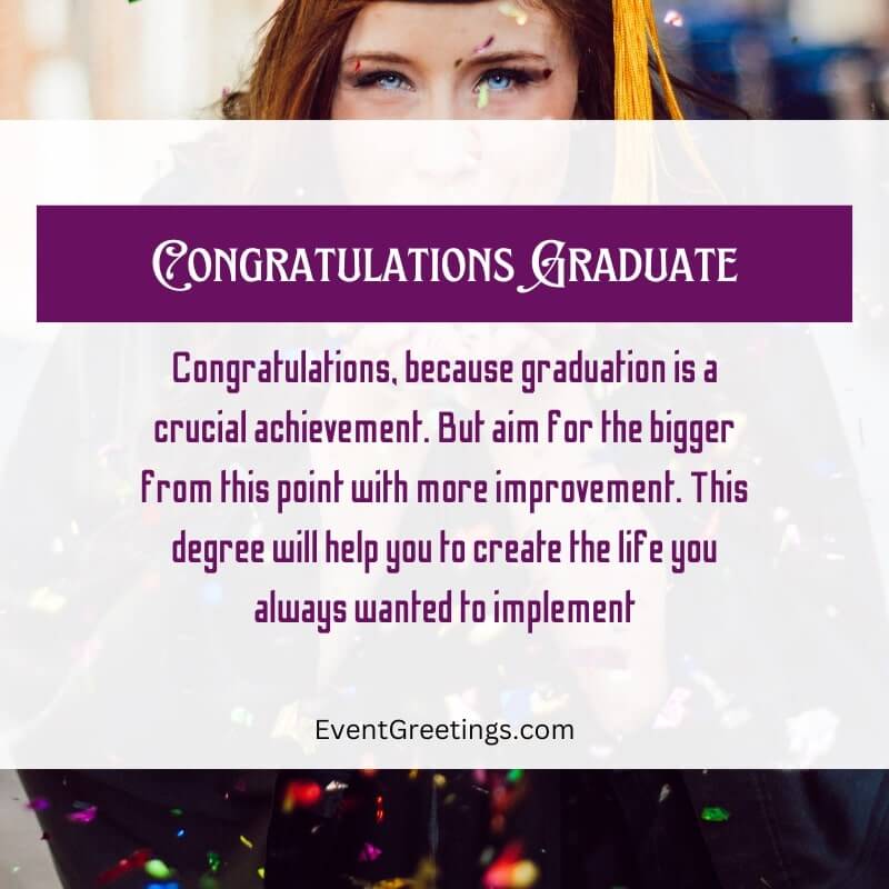 high school graduation congratulations message