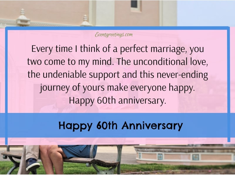 25 Amazing Happy 60th Wedding anniversary Wishes Events Greetings