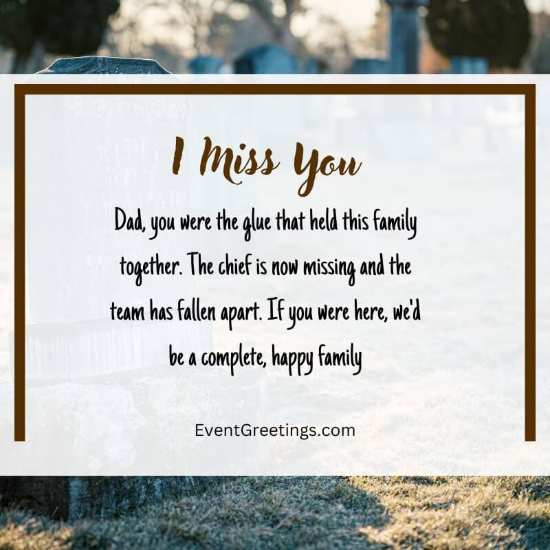 I Miss You Dad Quotes