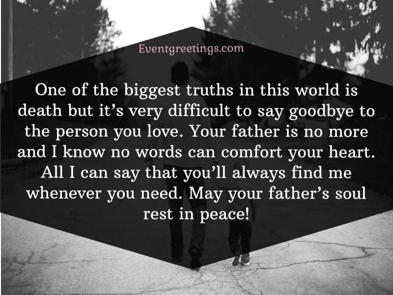 40 Touching Loss Of Father Quotes - Sympathy And Condolence Messages