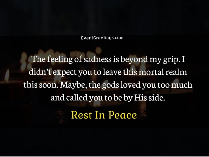 Rest In Peace Quotes