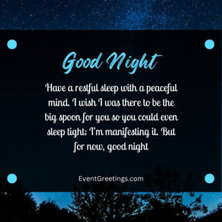 55 Romantic Good Night Messages For Him With Love