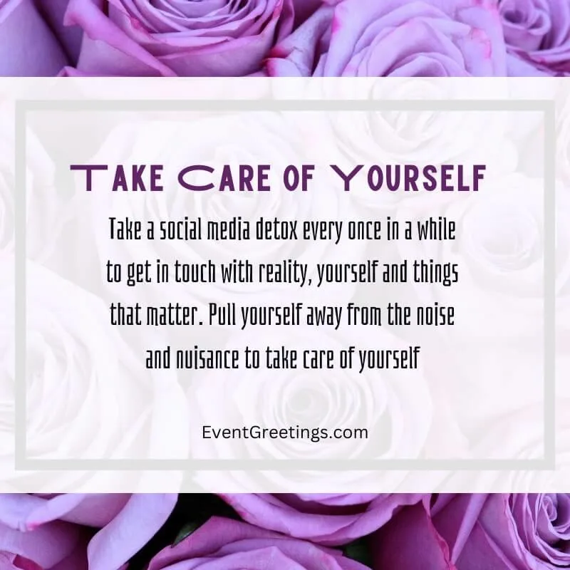 Take Care Of Yourself Quotes