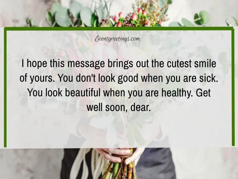 Get well soon text message