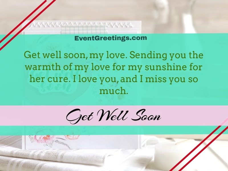 Get well soon wishes
