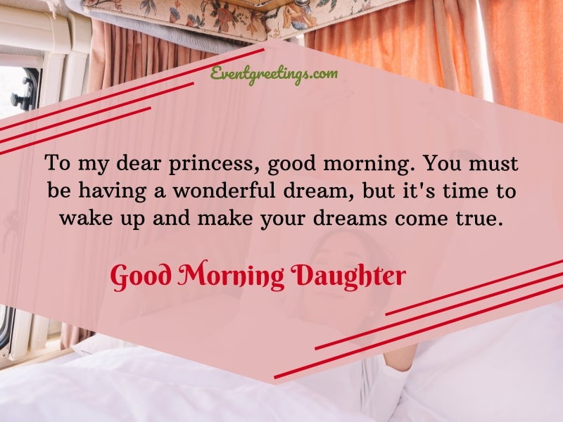 Good morning daughter 