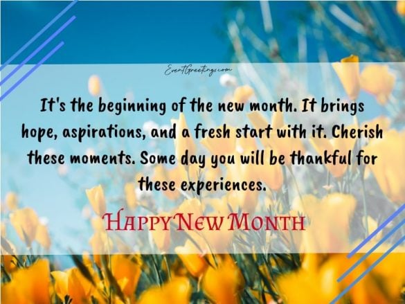 first of the month quotes for work