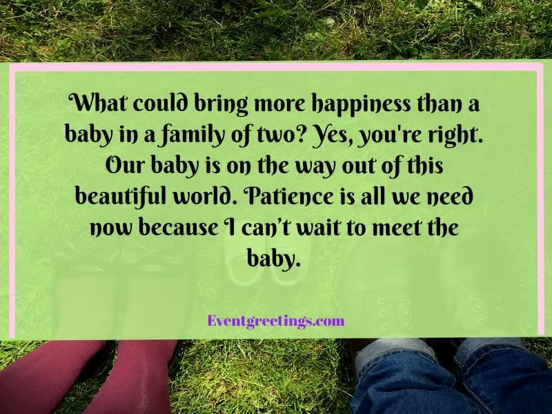 Quotes About Pregnancy Announcement 