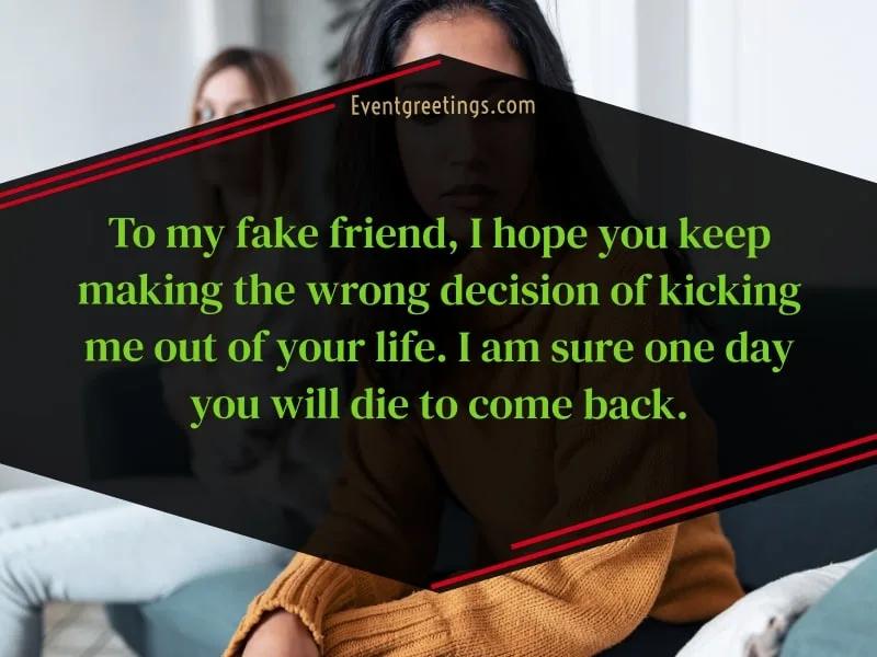Selfish fake friends quotes