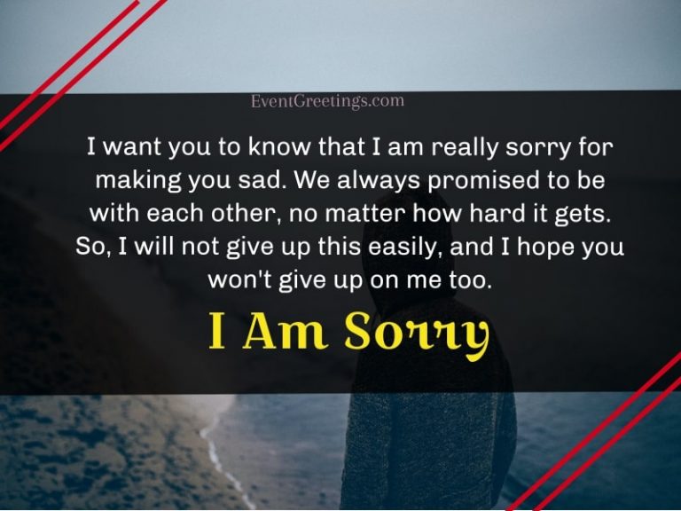 25 I'm Sorry Quotes For Him - Apology Quotes For Him – Events Greetings