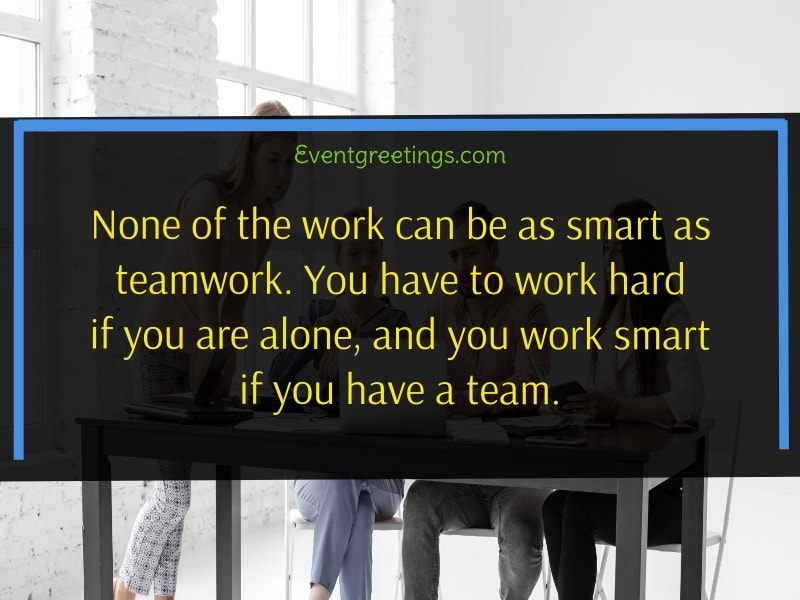 teamwork quotes for work