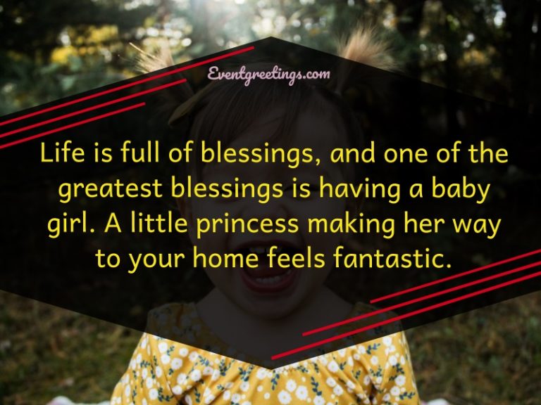 35 Cute Baby Girl Quotes That Will Make Your Day – Events Greetings